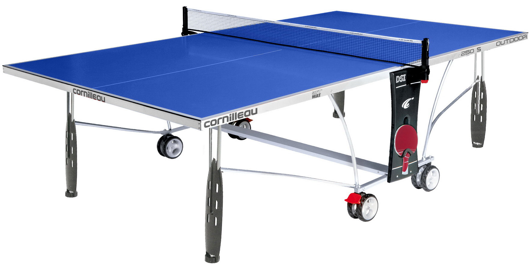 Тенисный стол Cornilleau Sport 250S Crossover с сеткой (синий)