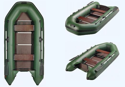 Лодка резиновая (ПВХ) надувная Аква 2900 СК